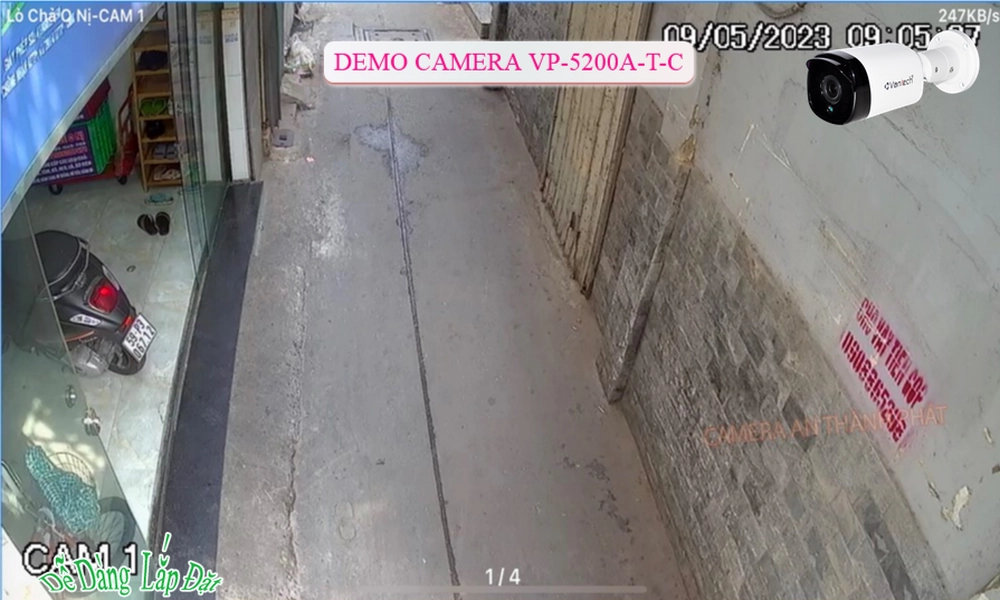 Camera HD VanTech VP-5200A|T|C Tiết Kiệm Camera HD VanTech VP-5200A|T|C Tiết Kiệm