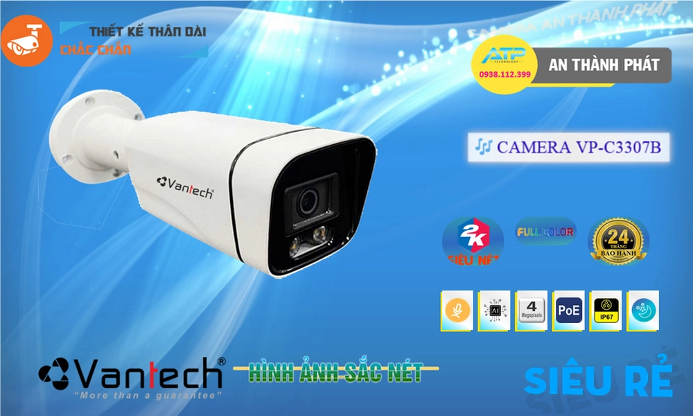 VanTech VP-C3307B Hình Ảnh Đẹp