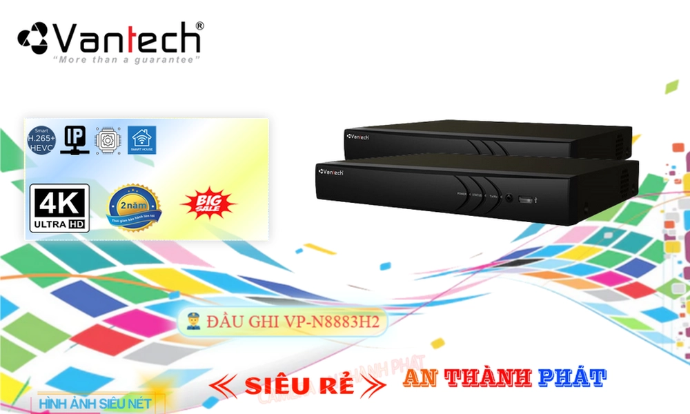 VP-N8883H2 Đầu Ghi VanTech