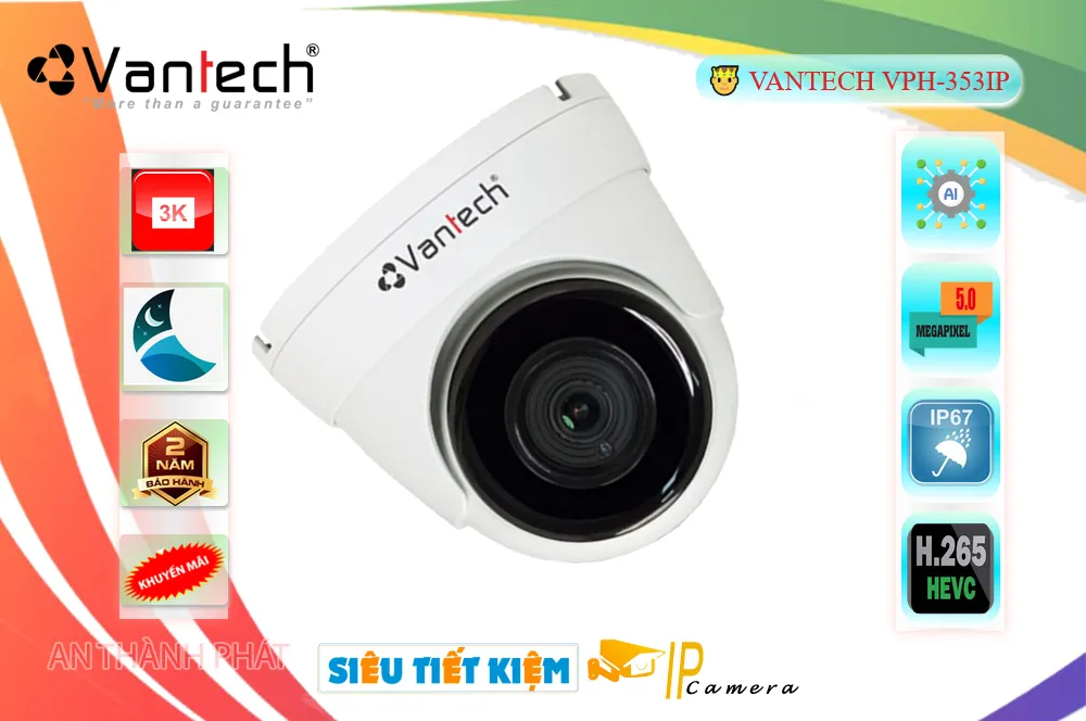 VPH-353IP sắc nét VanTech ➠