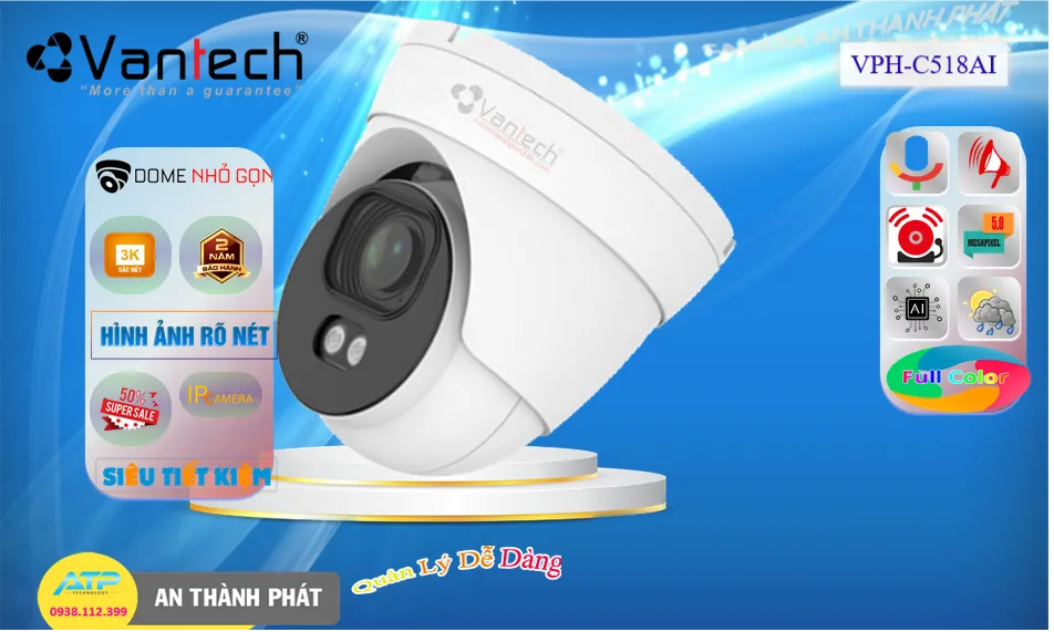 Camera VPH-C518AI VanTech Camera VPH-C518AI VanTech