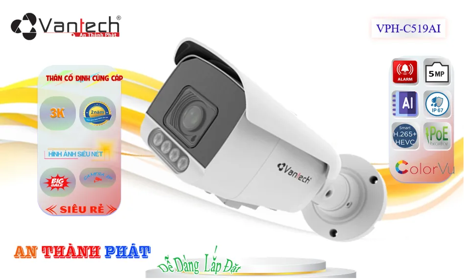 VPH-C519AI sắc nét VanTech VPH-C519AI sắc nét VanTech