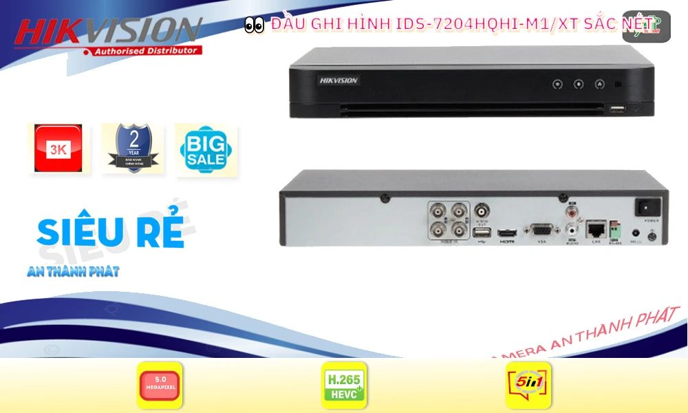 iDS-7204HQHI-M1/XT Hikvision Chất Lượng iDS-7204HQHI-M1/XT Hikvision Chất Lượng