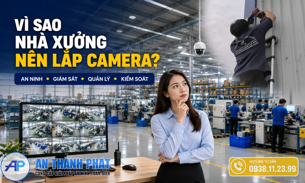 vi sao camera nha xuong nen lap camera 