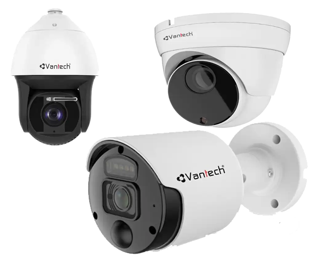 Camera Ip AI Full Color Vantech Camera Gia Dinh