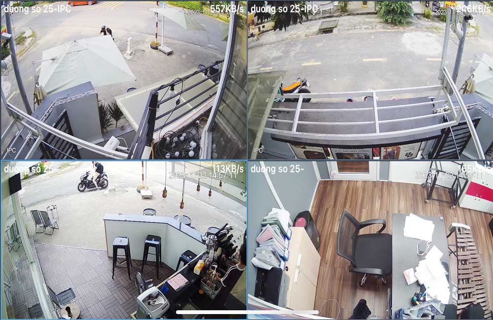 Camera Quan Sát Nhà Mẫu Trọn Bộ