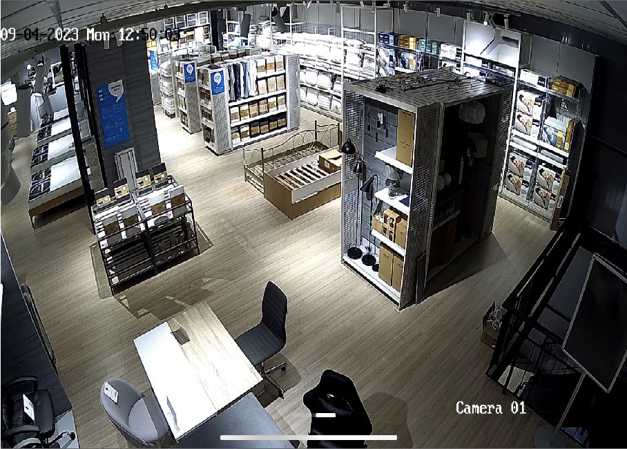 Hình  Camera Giám Sát  thực tế  thiết kế với hình ảnh  5.0 megapixel  Tiết kiệm chi phí với hình ảnh  của bộ Lắp Đặt Camera Cho Quán Ăn sử dụng mã DH-HAC-HDW1500TRQP-S2