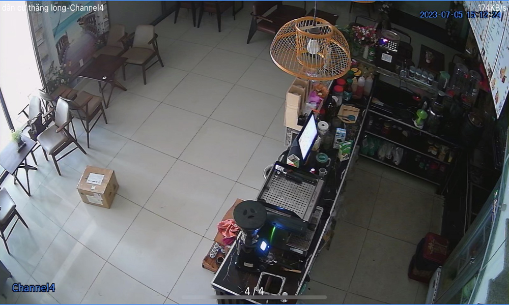 Hình  Camera An Ninh   thực tế  Trong và nét cả ngày và đêm với 5.0 MP của bộ Camera Quan Sát Nhà Mẫu Trọn Bộ sử dụng mã DS-2CE70KF0T-MFS