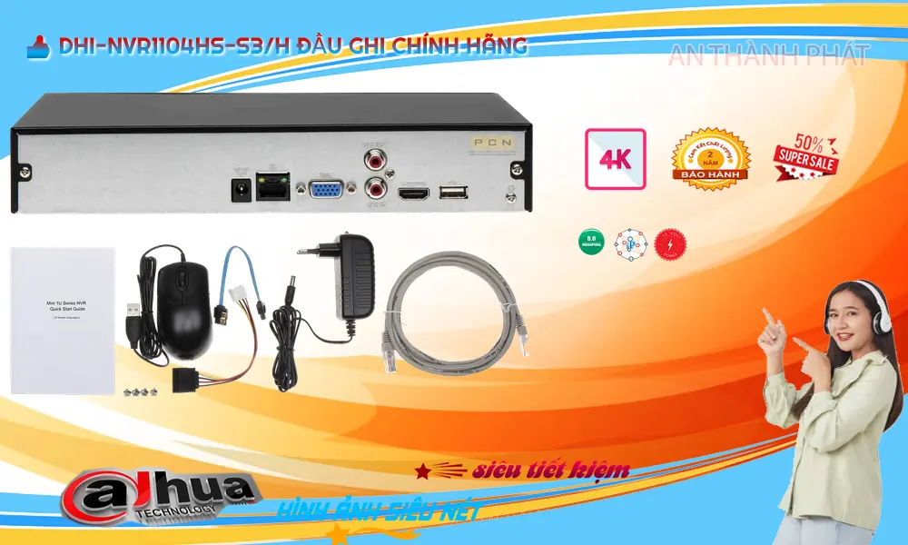 Đầu thu KTS  dùng bộ Lắp Trọn Bộ Camera Ip Nhà Xưởng 4 Mắt Giá Rẻ