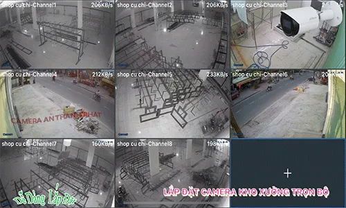 Loại Camera Phù Hợp Cho Kho Xưởng
